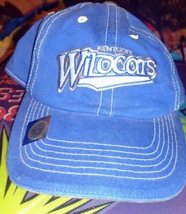 Kentucky Wildcats Baseball Hat Captivating Headgear 1-Stop Blue Men's Adjustable - Picture 1 of 7