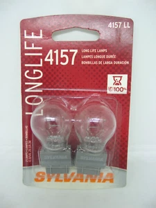 Sylvania Longlife 4157 LL Lightbulbs 2 Pack NIP - Picture 1 of 2