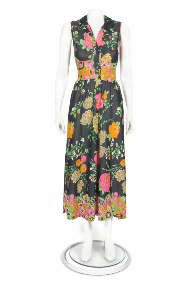 De Colección Años 60 70 Godfried Psicodélico Mod Mono Boogie Noches Disco Conjunto XS/769 Foto 1 de 4