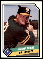1989 CMC Tacoma Tigers Bill Dawley Tacoma Tigers #5