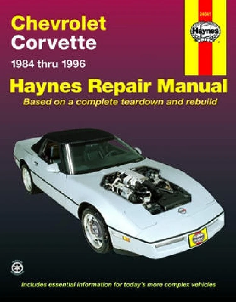 1984-1996 C4 Corvette Haynes Repair Service Workshop Manual Book Guide 2266 - Image 1 of 1
