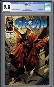 Spawn #3 CGC 9.8 NM/MT Violator Appearance WHITE PAGES - Picture 1 of 2