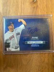 A59,744 - 2012 Bowman Sterling Prospect Autographs #BJ Brian Johnson