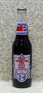 VTG. ONE Richard Petty Pepsi Cola 12 OZ. Longneck Bottle First Winston Cup Win - Picture 1 of 6