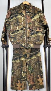 CABELAS Size Medium Jacket+Pants Mens Break Up Infinity Camo Cotton/Poly Bomber - Picture 1 of 18