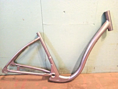 28" Alu Fahrradrahmen City Rahmen RH 46 roh m. Pletscherplatte  E-Bike geeignet - Bild 1 von 4