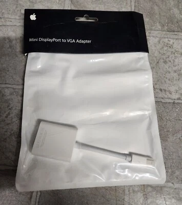 NEW Apple Mini DisplayPort to VGA Adapter MB572Z/A - Image 1 of 4