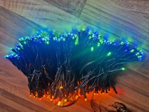 Christmas  Tree Lights Indoor And Outdoor  3m X 10 Lengths  Multicoloured. - Picture 1 of 10