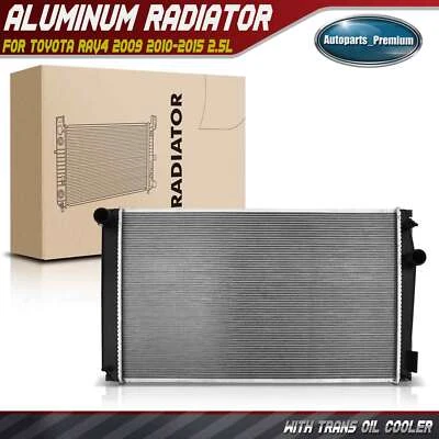 Radiador de aluminio para Toyota RAV4 2009-2015 L4 2,5 L transmisión automática 164000V030 Foto 1 de 4