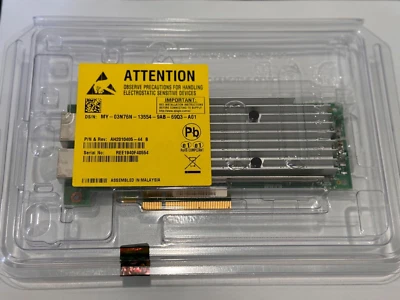 QLogic QL41132HLRJ 2-Port 10Gb Ethernet AH2010405-44 C 3N76N - Image 1 of 3