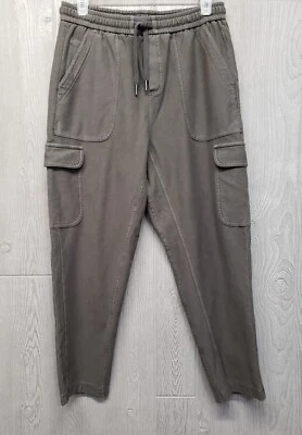 Pantalones Athleta Mujer 4 Farallón Carga Cortos Joggers Sudaderas Gris Cordón Foto 1 de 4