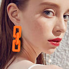 Boucles d'oreilles rétro acryliques élégantes boucles d'oreilles tempérament pour femmes couleur française mode