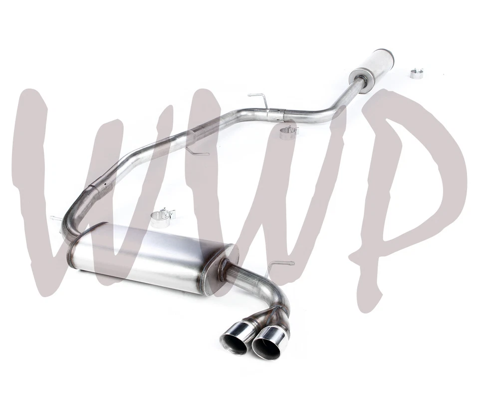 Stainless CatBack Muffler Exhaust 12-18 Ford Focus Hatchback 2.0 SE/SEL/Titanium - Image 1 of 3