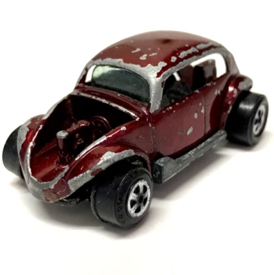 Johnny Lightning Topper Bug Bomb 1970 magenta hecho en Estados Unidos Foto 1 de 4
