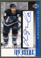 2002-03 Upper Deck Rookie Update Autographs #MN Markus Naslund