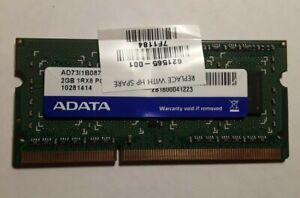 ADATA 2GB DDR3 PC3-10600 (HP 621565-001 Equivalent) Memory RAM