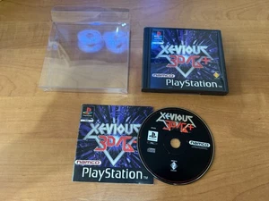Xevious 3D/G+ PlayStation 1 PS1 Spiel - RAR Black Label CIB Komplett - PAL UK - Bild 1 von 18