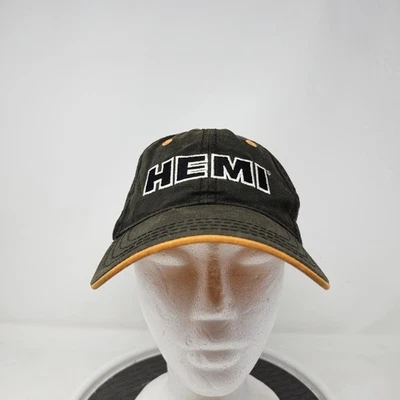 Dodge HEMI RAM Gorra Correa Trasera Negro Naranja Bordado Camión de Béisbol Para Hombres Foto 1 de 4