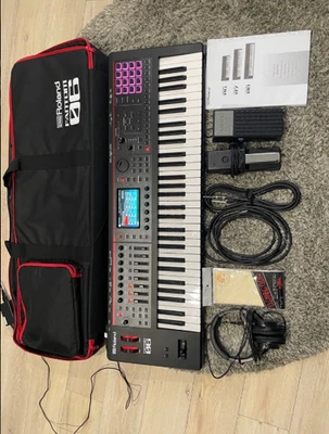 Roland Fantom-06 61-Key Synthesizer Workstation – Professional Keyboard for Stud - Image 1 of 4