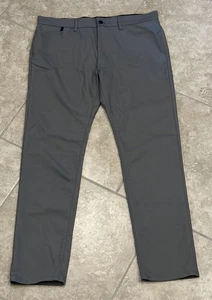 Polo Ralph Lauren Pants Men 34X32 Gray Performance Golf Lightweight Chino Tech - Picture 1 of 17