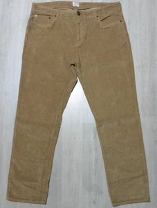 FAHERTY HERREN 36 X 30 KORDHOSE RAW UMBER 5-POCKET BIO BAUMWOLLE BEIGE - Bild 1 von 11