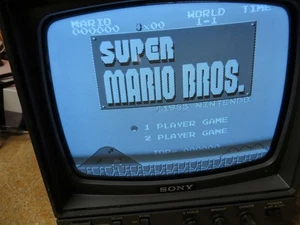 Dirty Sony PVM-91 9" CRT Composite Black & White Monitor AS-IS - Picture 1 of 8