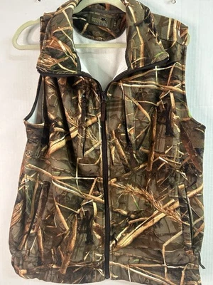 Muddy Water  Men’s Camouflage Camo Winter Hunting Vest Size L - Image 1 of 4