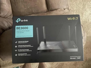 TP-Link Archer BE230 BE3600 Dual-Band WiFi 7 Router 2.5Gbps  Tested - Picture 1 of 1