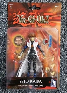 Yu-Gi-Oh! Series 1 Seto Kaiba 5" Collectable Action Figure New On Card - Picture 1 of 1