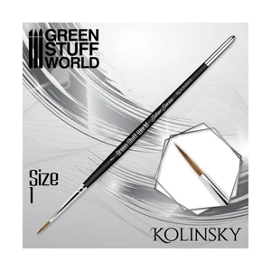 Pincel Kolinsky serie plata suministro pintura - #1 nuevo - Imagen 1 de 2