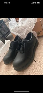 Dr. Martens Leather Shoes Black UK 8 - 1461pw - Picture 1 of 8