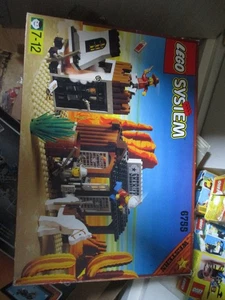 LEGO SYSTEM  6755 FAR WILD WEST WESTERN SHERIFF'S LOCK-UP box instruction read - Foto 1 di 2