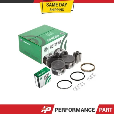 Pistones con anillos para Toyota Tacoma 95-04 2.4L 2RZFE DOHC 16V Foto 1 de 4