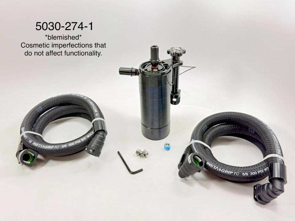 UPR Plug n Play Catch Can 系统 适用于 21-25 Bronco 2.7L Ecoboost 油分离器 — 第 1/1 张图片