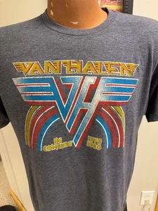 VAN HALEN IN CONCERT LIVE 1980 T-SHIRT MEDIUM EDDIE VAN HALEN DAVID LEE ROTH - Picture 1 of 1