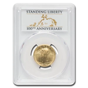 2016-W Gold Standing Liberty Quarter SP-70 PCGS (First Strike) - Picture 1 of 3