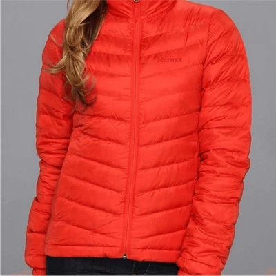 Marmot Jena Down Jacket 700 Fill Cherry Red XL NWT - Image 1 of 4