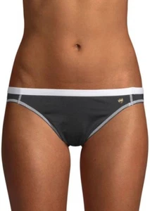 NUEVO SIN ETIQUETAS Negro Juicy Couture Logotipo Bikini Inferior Traje de Baño Talla XS - Imagen 1 de 1