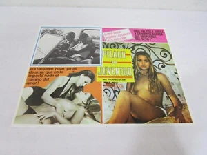 1975 Pecado de Juventud cartolina/poster lobby film messicano 15 x 12 -------- cool! - Foto 1 di 1
