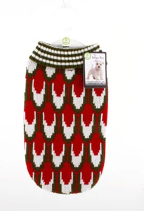 Nordic Dog Christmas Holiday Sweater Pet Size Small - Picture 1 of 1