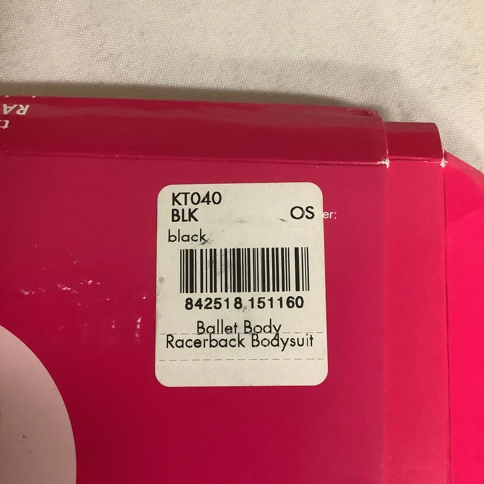 Commando Womens Bodysuit One Piece Black Ballet Body Racerback One Size - Image 1 of 4