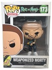 Dan Harmon Signed Rick and Morty Funko Pop Weaponized Morty 173 Autograph BAS