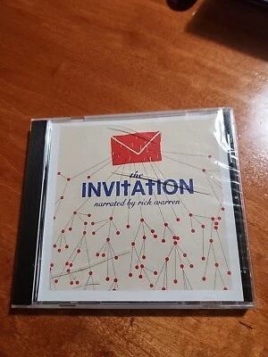 Brand NEW - The Invitation - Narrated by Rick Warren (2006, ) CD Cracked Case - Image 1 of 4