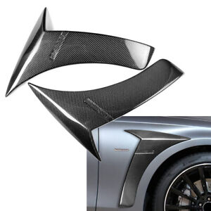 2Pcs Side Air Vent Fender Fin For Mercedes Benz S Class W222 S400 S500 S550 S560