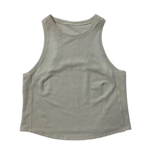 Lululemon Tank Womens 0/2 Beige Align Waist Length Racerback Sleeveless Yoga - Picture 1 of 8
