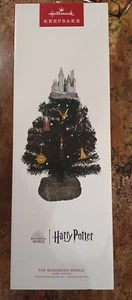 Hallmark Harry Potter The Wizarding World Miniature Tree Set w/ Light and Sound - Picture 1 of 2