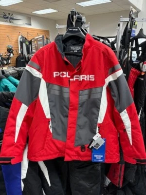Polaris Northstar Jacket - Mens 2XL, Red/Gray - Image 1 of 3