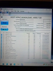 HGST 4TB 64MB Cache 7200RPM SATA 6.0Gb/s 3.5" NAS Hard Drive - HDN724040ALE640 - Afbeelding 1 van 4