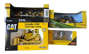 1/50 ERTL John Deere 624K Wheel Loader and Others LOT OF 4 - Imagen 1 de 5