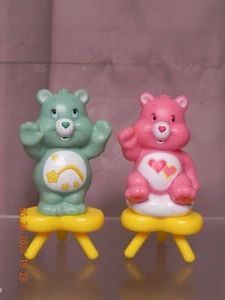 Konvolut 2 Vintage Care Bears Actionfiguren Love a lot & Wish - Bild 1 von 5